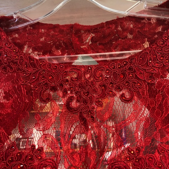 Long sleeve formal gown - Picture 5 of 7